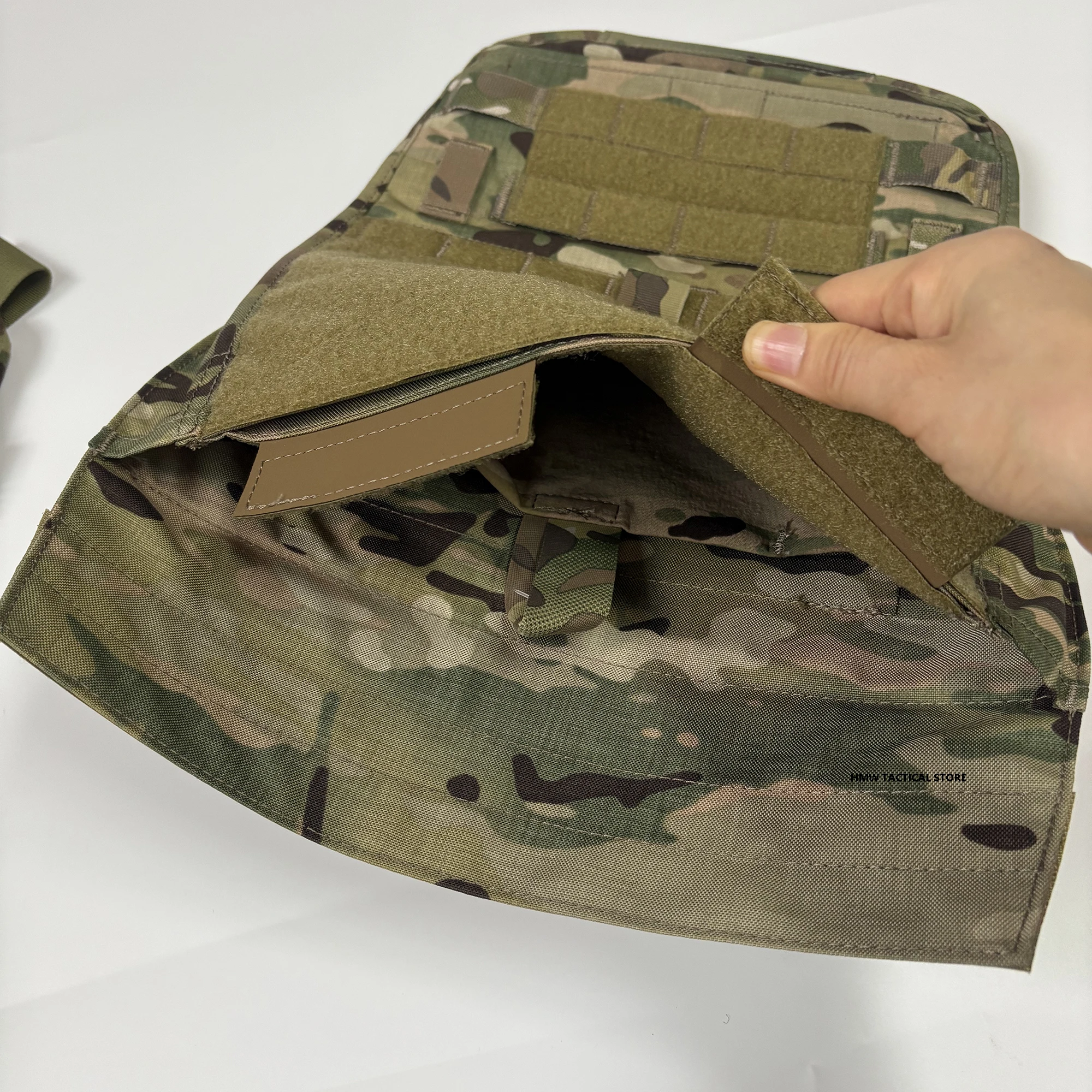 Chaleco táctico AVS nylon alta densidad MBAV sin marco con hombreras - imagen 4