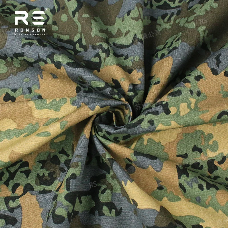 Tela NYCO ripstop camuflaje Woodland austriaco para uniformes - imagen 4