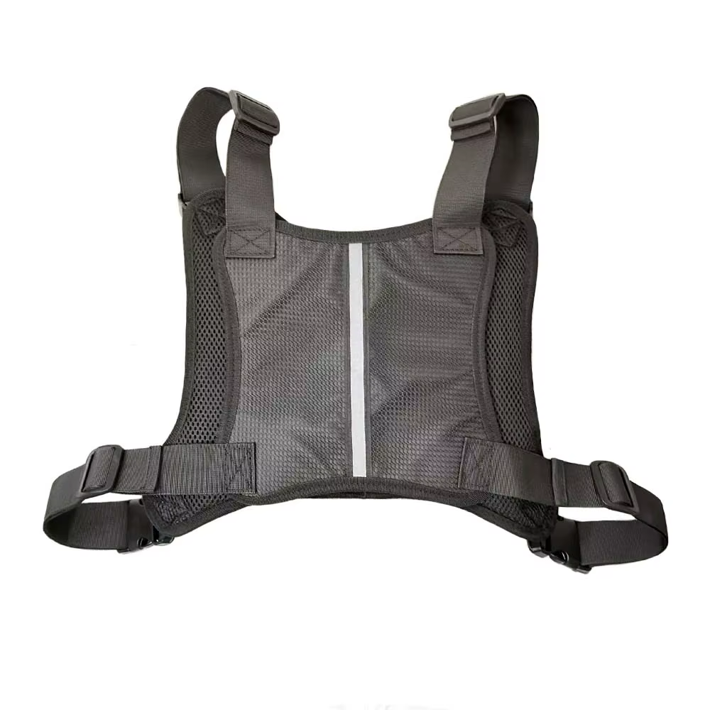 Bolsa pecho táctica MOLLE multibolsillo para exteriores - imagen 3