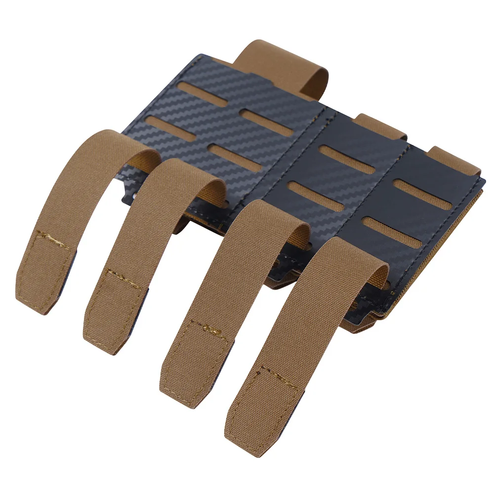 Bolsa de cintura táctica fibra carbono liberación rápida - imagen 5