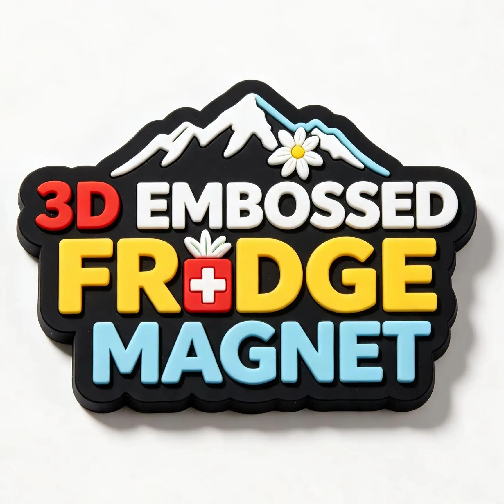 Imán de PVC personalizado con relieve 3D para frigorífico - imagen 4