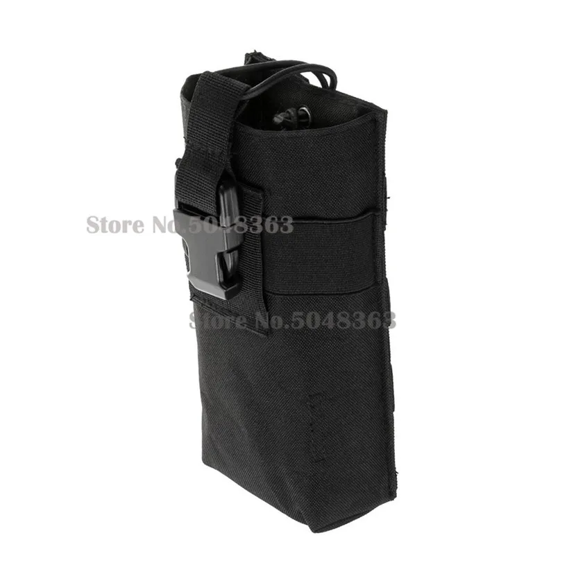 Bolsa táctica MOLLE para botella de agua camuflaje, abertura superior - imagen 4