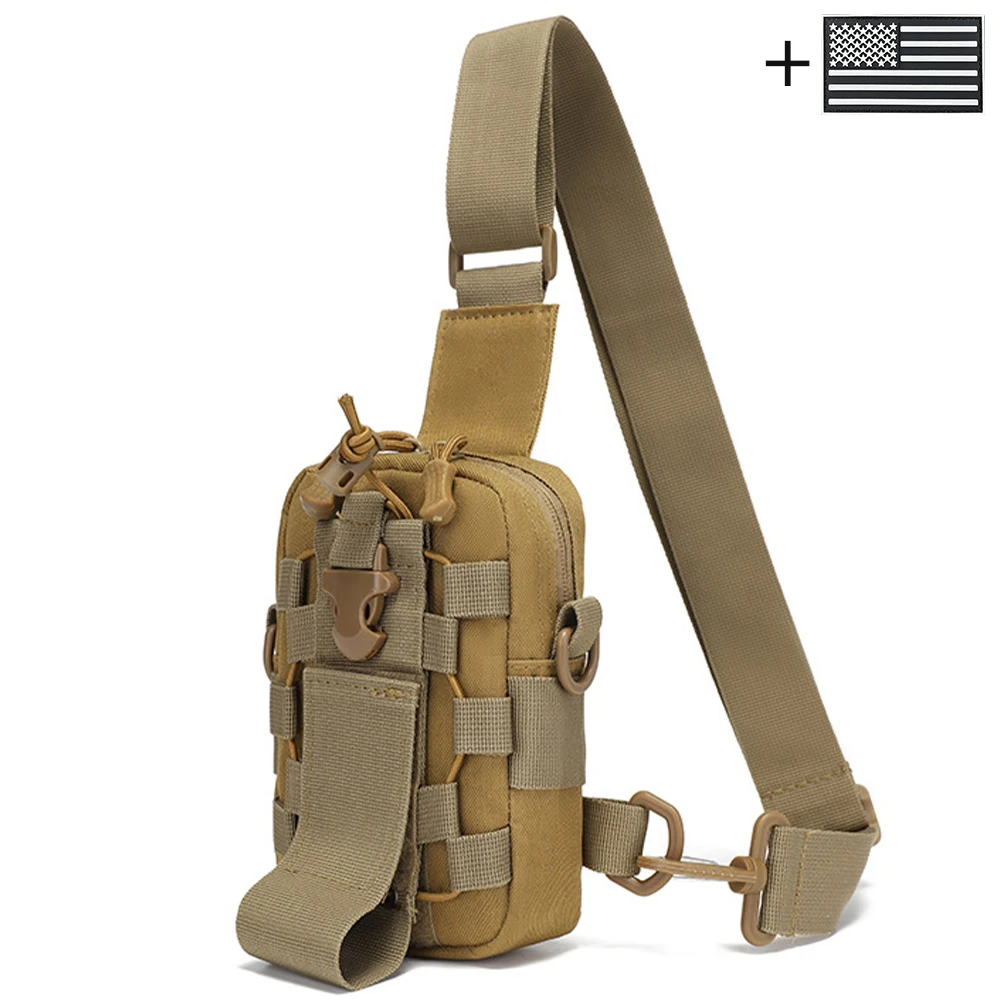 Bolso bandolera compacto con bolsillo trasero oculto y correa ajustable - imagen 2