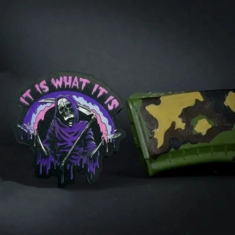 Mochila con pegatina Halloween Reaper