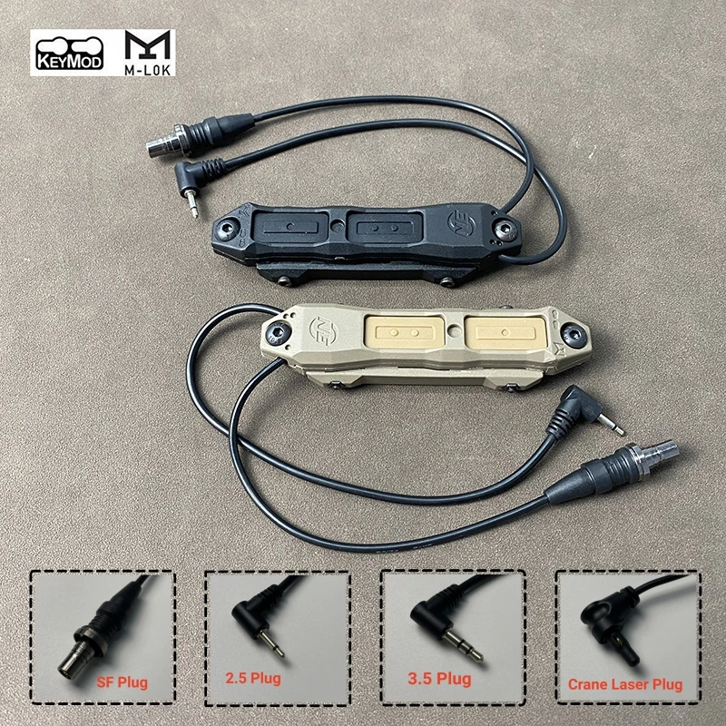 Interruptor táctico de presión remoto para linterna y apuntadores - imagen 4
