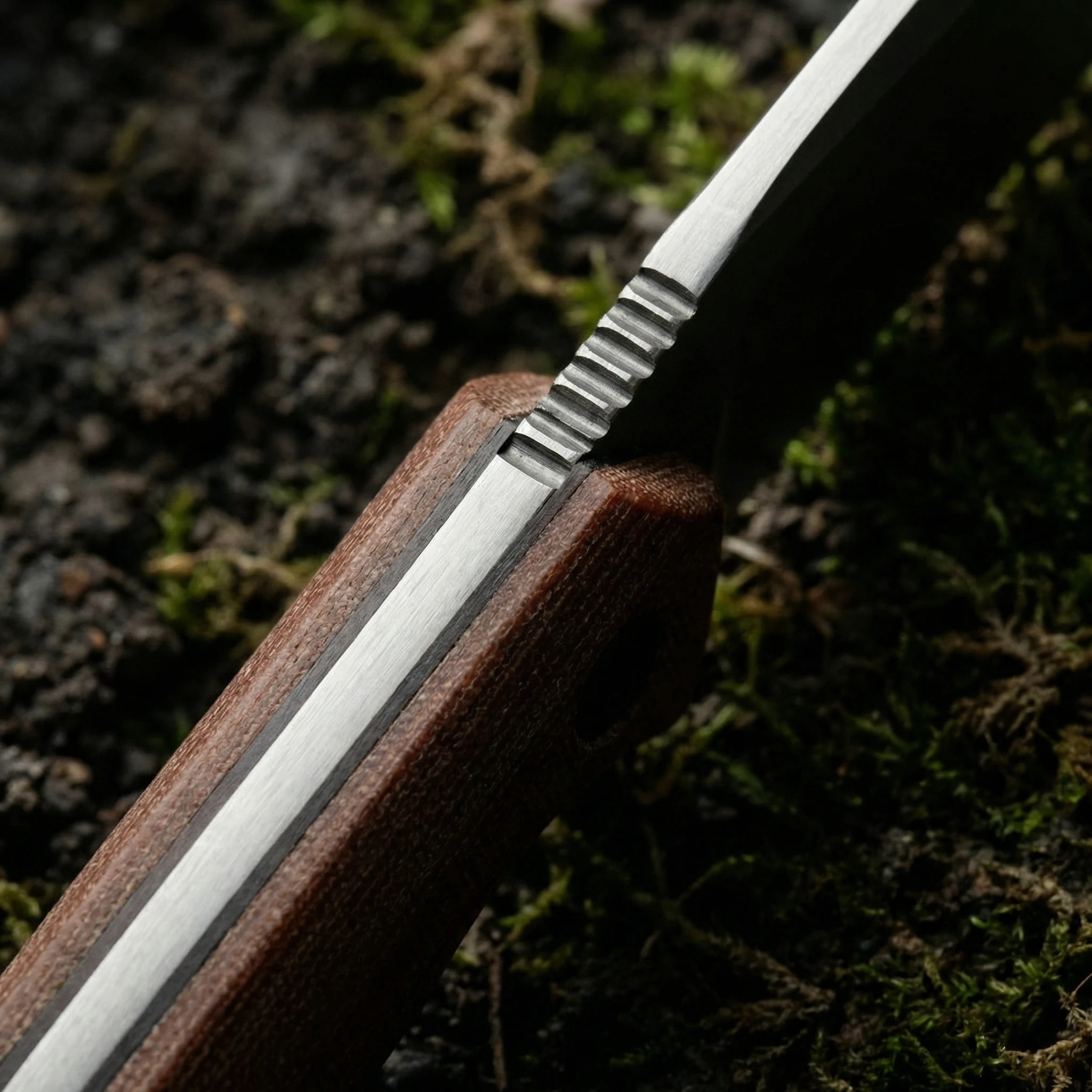 Cuchillo táctico de acero de alta dureza para exteriores y emergencia - imagen 3