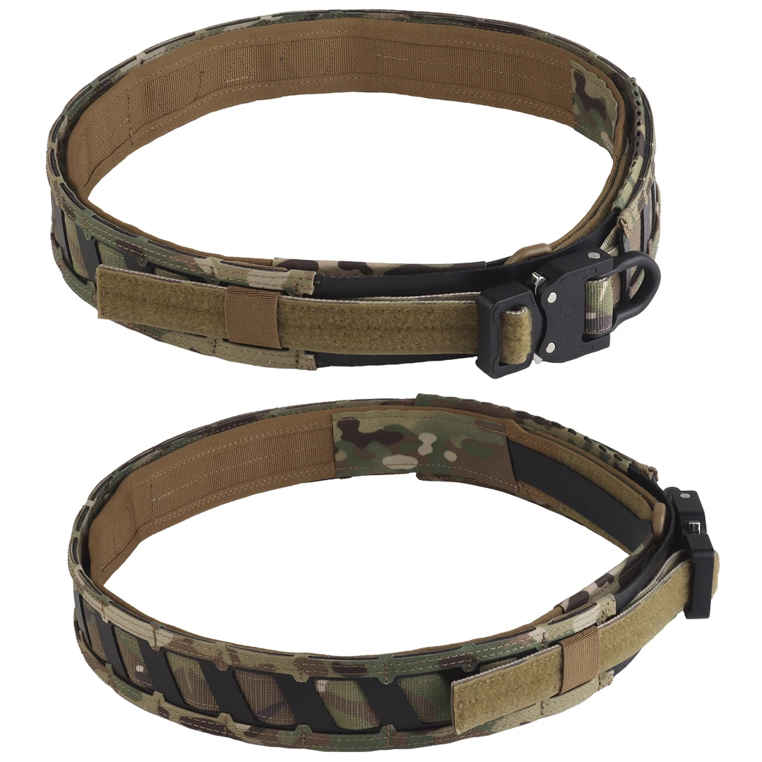 Cinturón táctico MOLLE magnético verde Ranger Green para airsoft - imagen 5