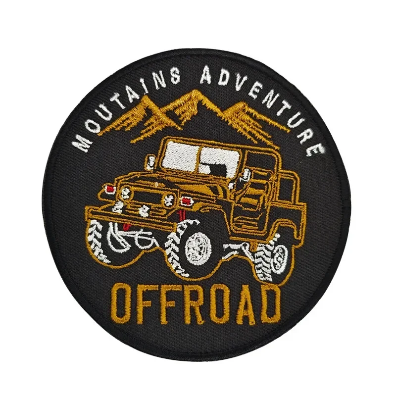 Parche bordado Cafe Racer – Insignia para mochila táctica - imagen 4