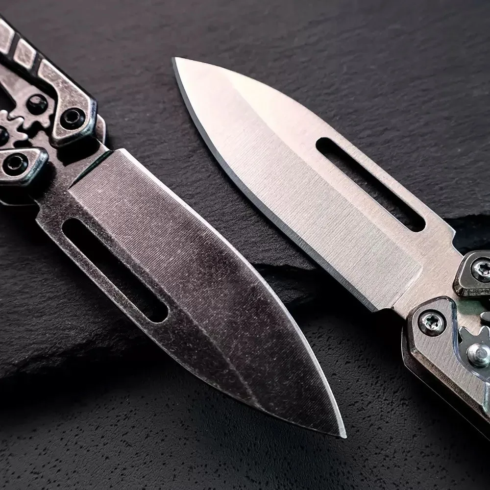 Cuchillo plegable multifuncional de acero inoxidable para outdoor