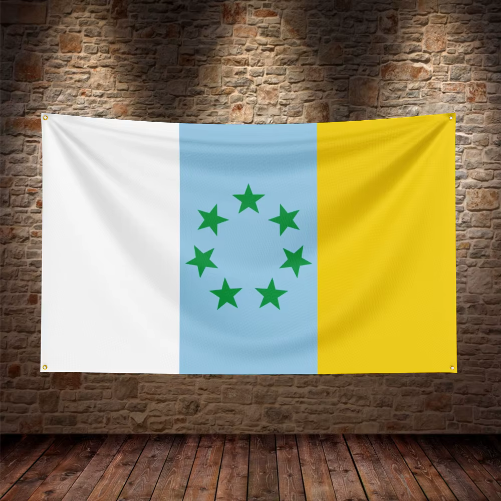 Bandera española Islas Canarias para decoración y exterior - imagen 5