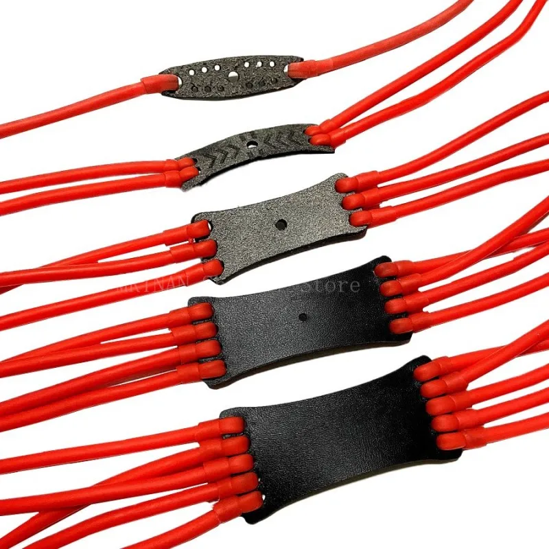 Banda elastica para tirachinas de latex y cuero - reemplazo potente - imagen 2