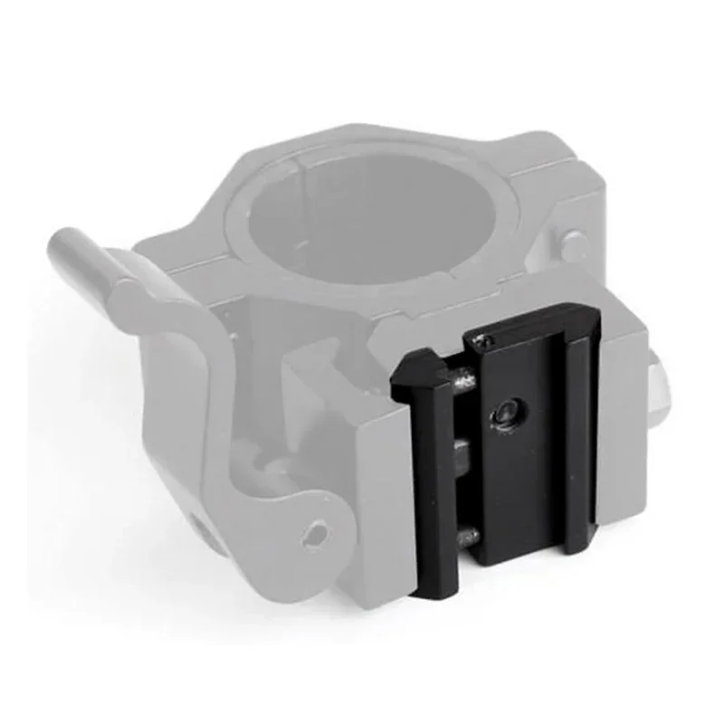 Adaptador cola de milano a Picatinny Weaver – Montaje riel táctico presión - imagen 2
