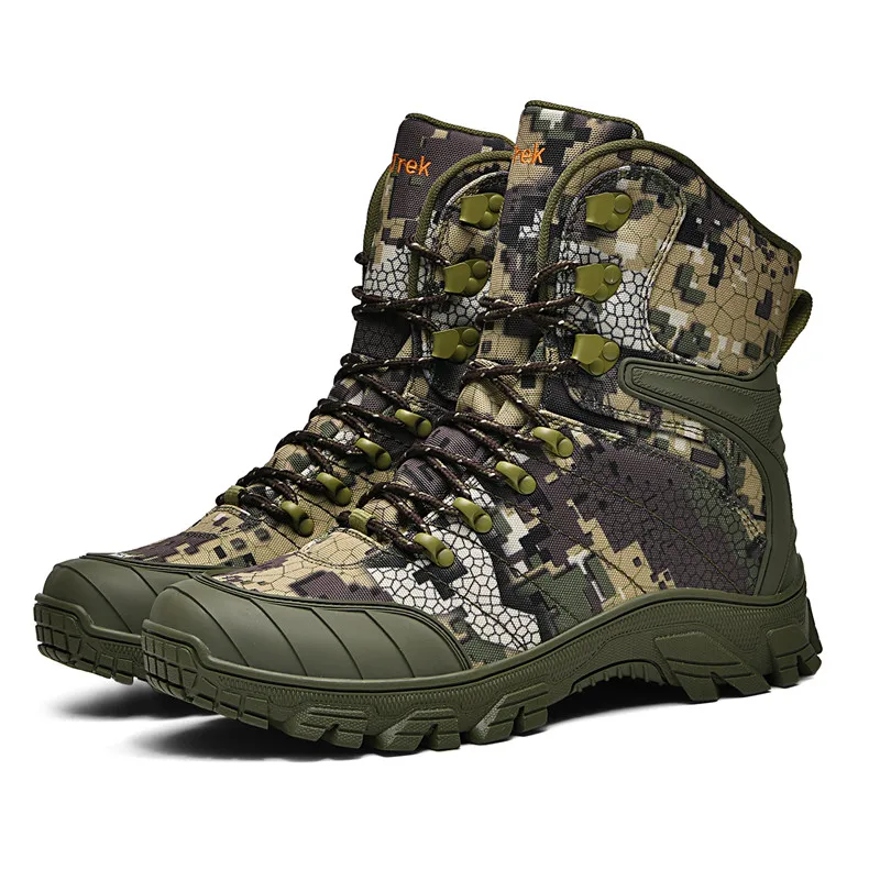Botas HIKEUP tácticas antideslizantes para caza y senderismo - imagen 4