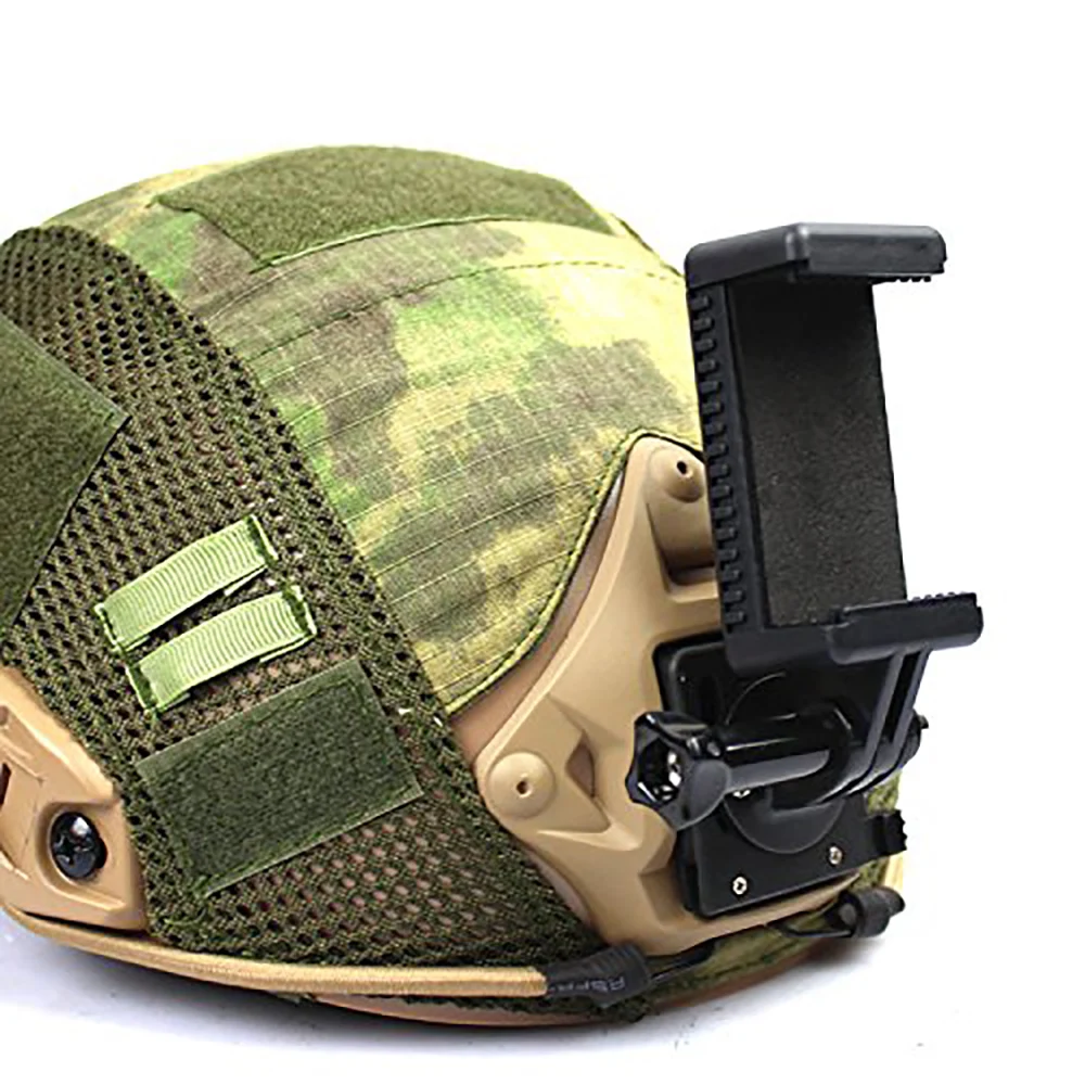 Soporte de casco táctico para GoPro y cámaras POV ajustable - imagen 4
