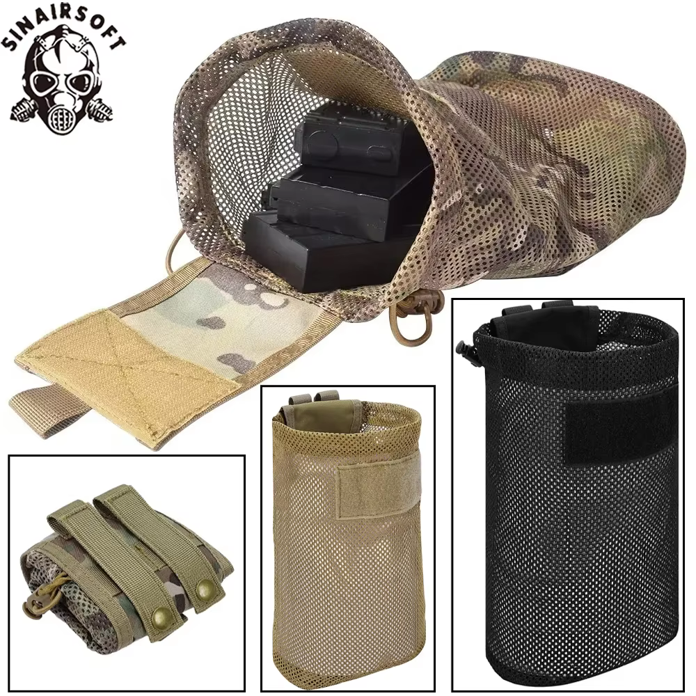 Bolsa Táctica Molle de Cintura con Malla para Cargadores EDC - imagen 2