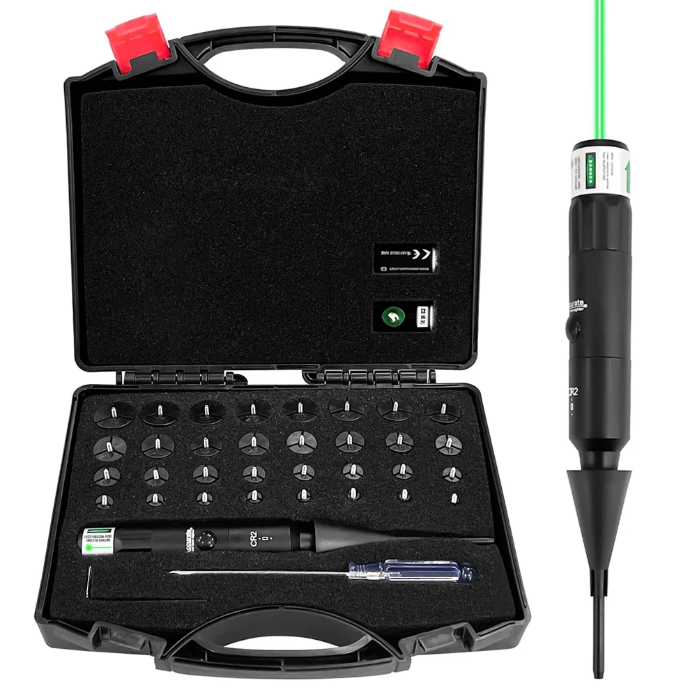 Mira láser táctica multicalibre rojo y verde para cañones de rifle