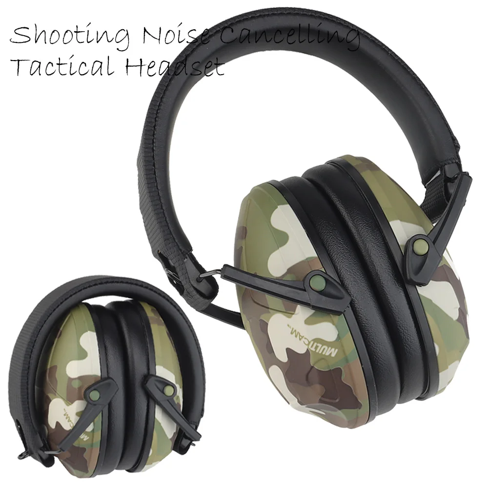 Auriculares tácticos IPSC – Protección auditiva activa plegable