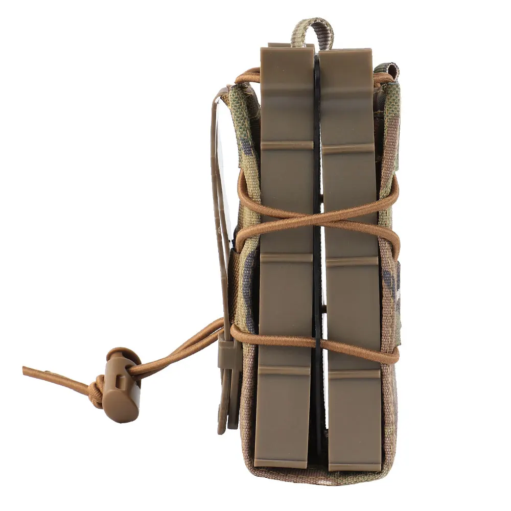 Bolsa cargador doble Tiger MOLLE multicapa 5.56/7.62 liberación rápida - imagen 4