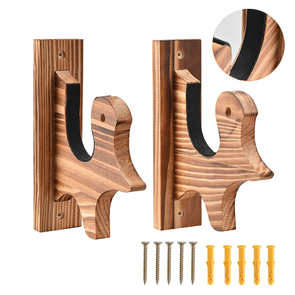 Soporte de pared para rifles y escopetas con ganchos acolchados - imagen 2
