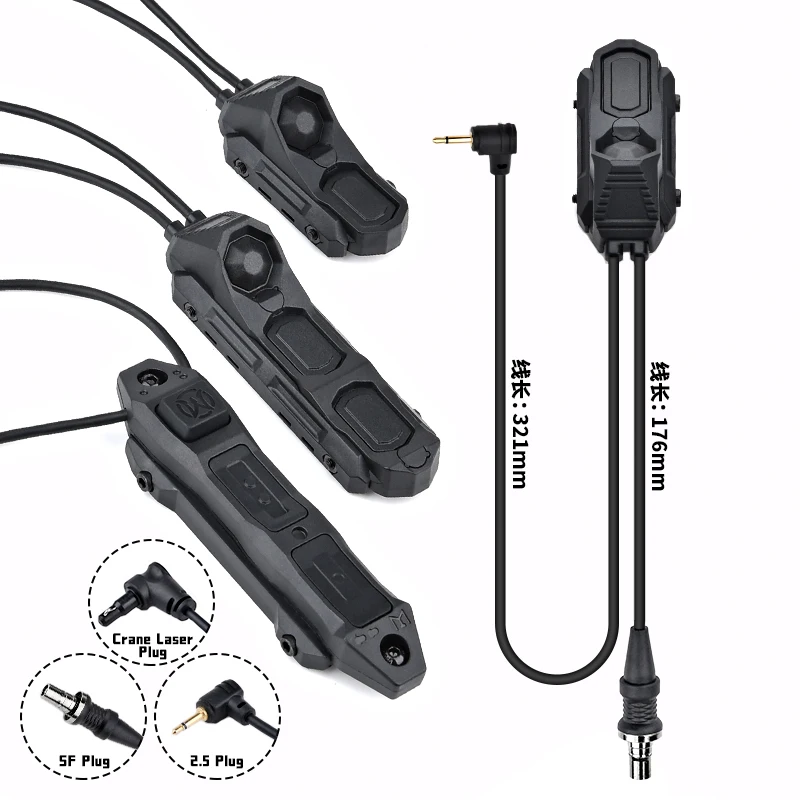 WADSN AXON Interruptor remoto táctico SureFire M300/M600 Picatinny - imagen 2