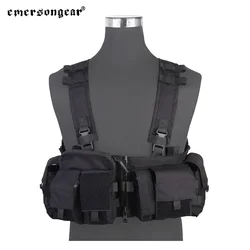 Emersongear Chaleco táctico ligero de nylon desmontable para Airsoft