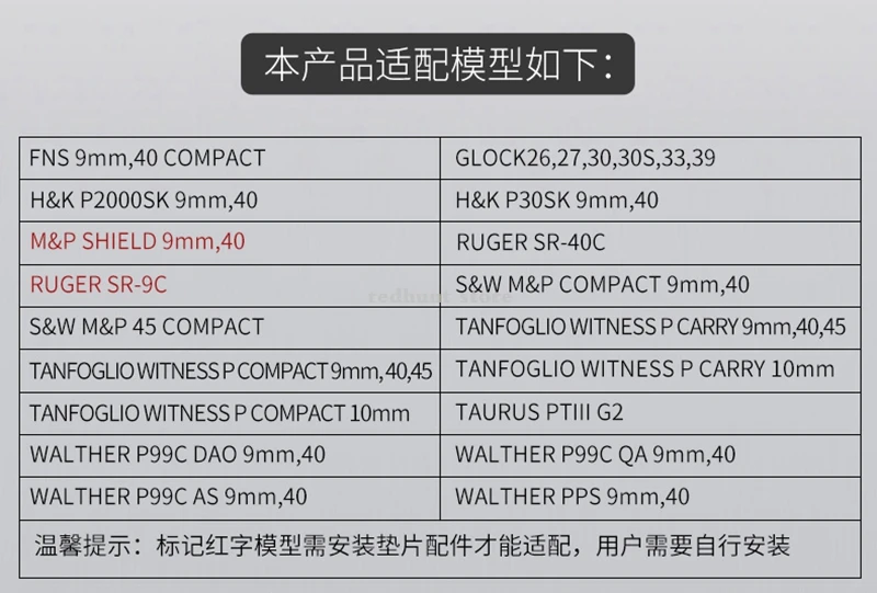 Funda táctica compacta 13 cm