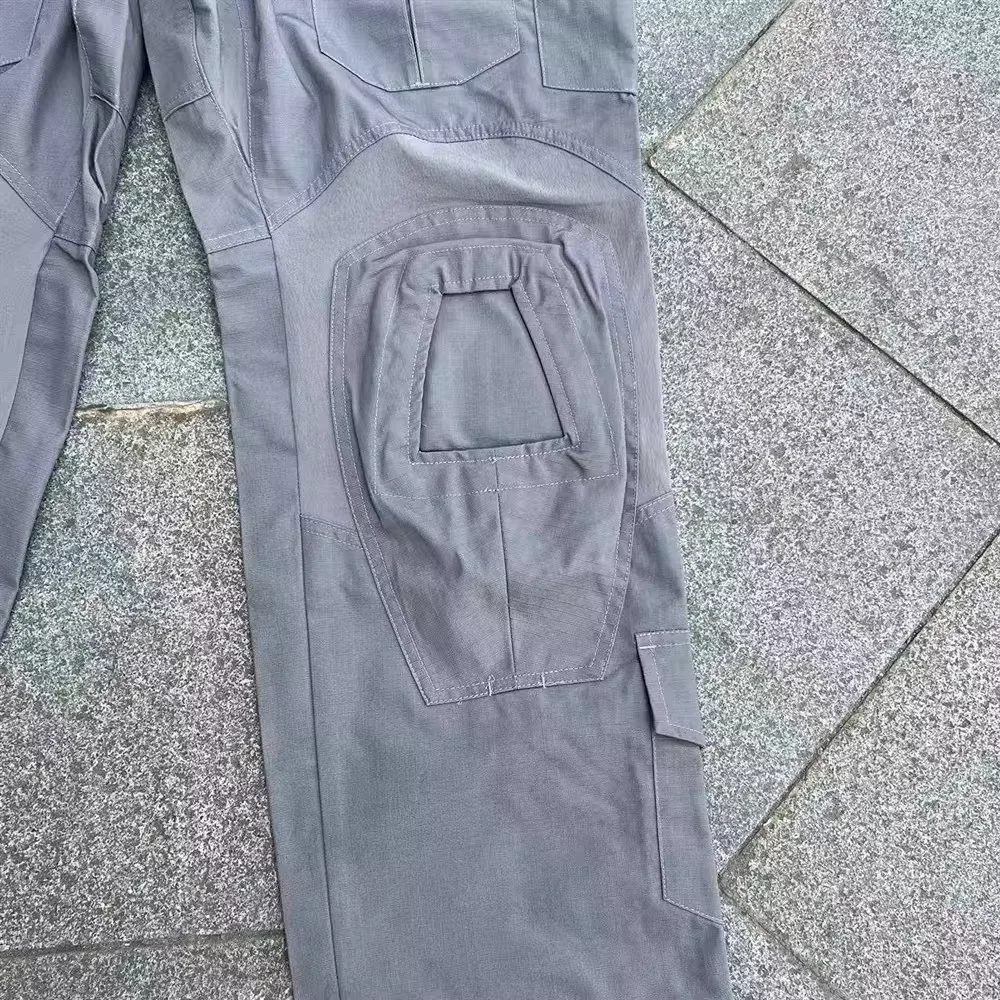 GEN3 Pantalones tácticos de combate grises ripstop para aire libre - imagen 4