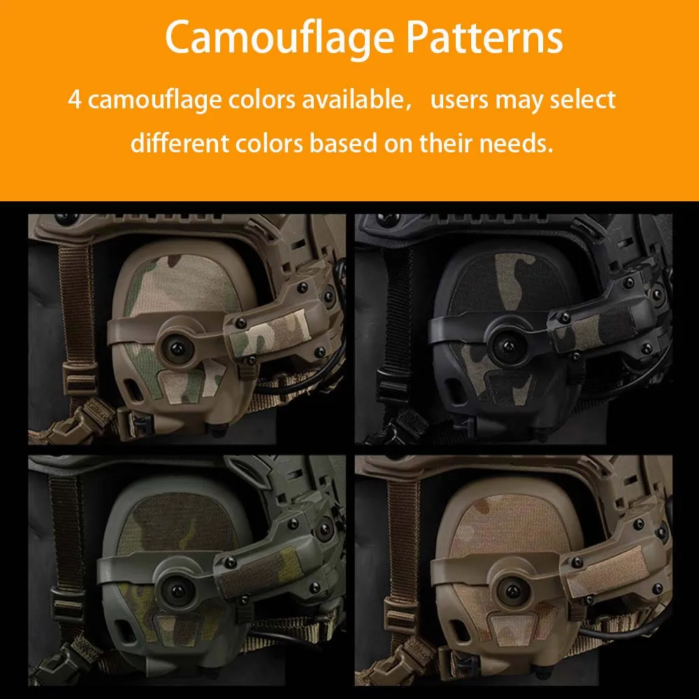 Calcomanía camuflaje GEN6 para auriculares tácticos – AMP - imagen 5