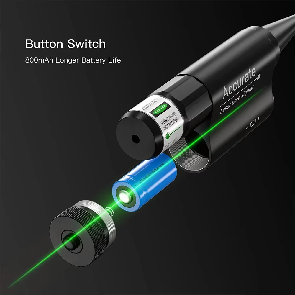 Mira láser táctica para calibraje de cañón, kit universal - imagen 3
