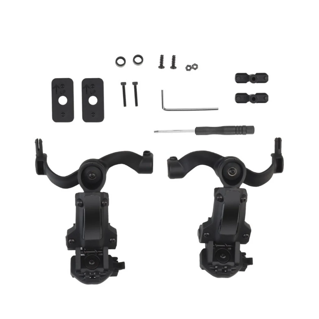 Adaptador de audífonos para casco táctico ARC Track M-LOK OPS giratorio - imagen 3