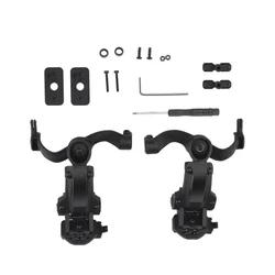 Adaptador de audífonos para casco táctico ARC Track M-LOK OPS giratorio