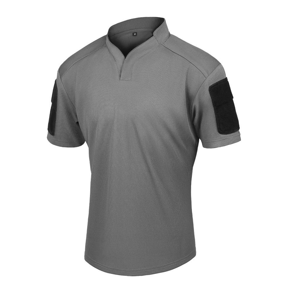 Camiseta Táctica Hombre Manga Corta – Tejido Ripstop para Combate - imagen 3