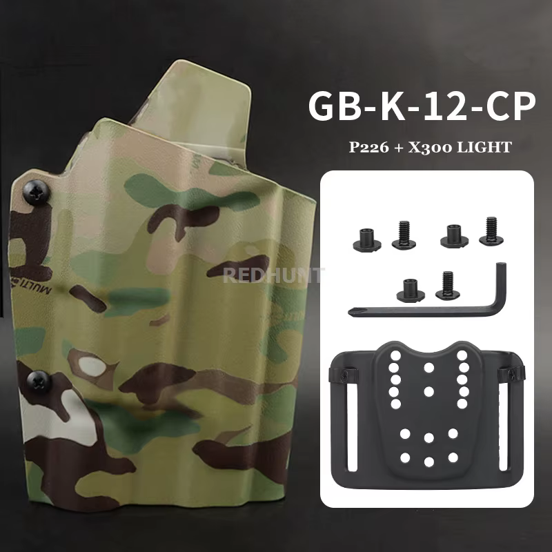 Funda kydex táctica para Glock G17 – Cintura con retención - imagen 5