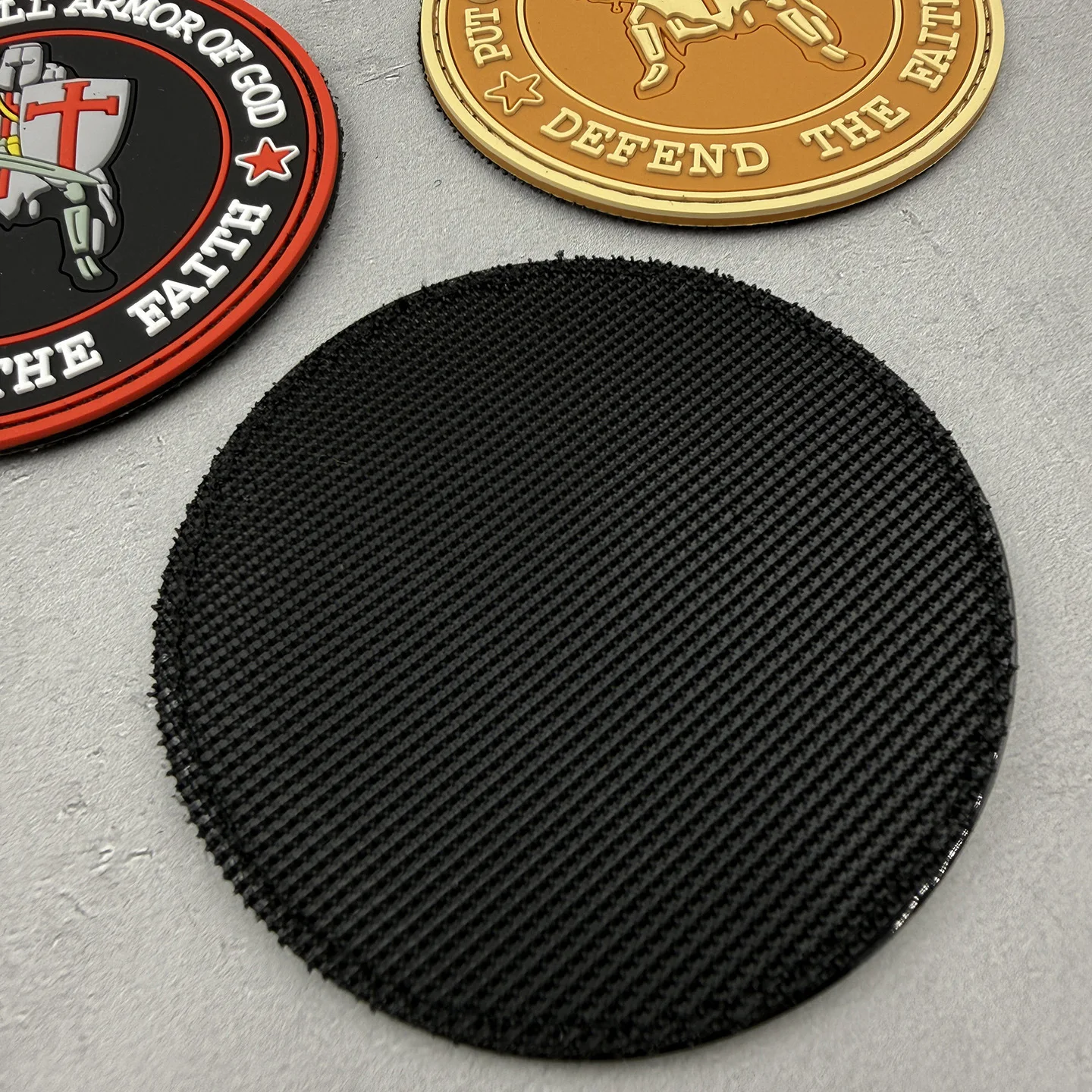 Parche táctico PVC escudo espartano 3D con gancho y bucle - imagen 3