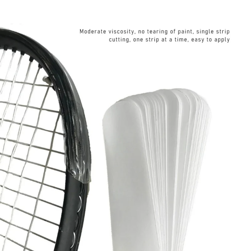 Cinta protectora transparente de TPU para raqueta