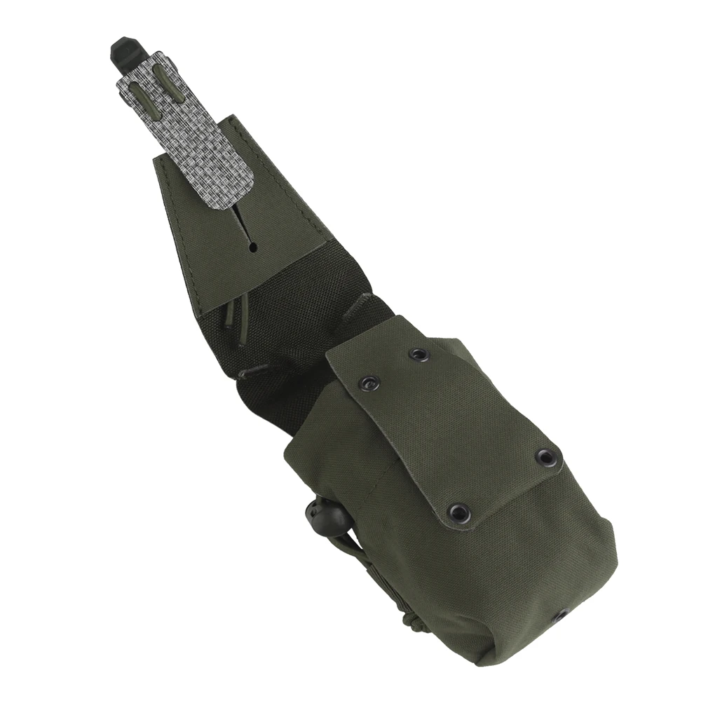 Ferro bolsa táctica MOLLE silenciosa para humo y aturdidoras - imagen 2