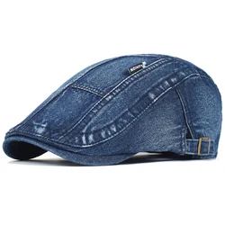 Boina vaquera vintage desgastada lavada con visera ajustable