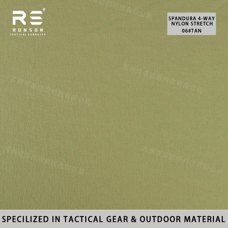 Spandura Tela elástica táctica bronceada impermeable secado rápido - imagen 4