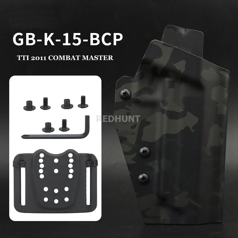 Funda Kydex táctica retención cinturón Glock G17 G19
