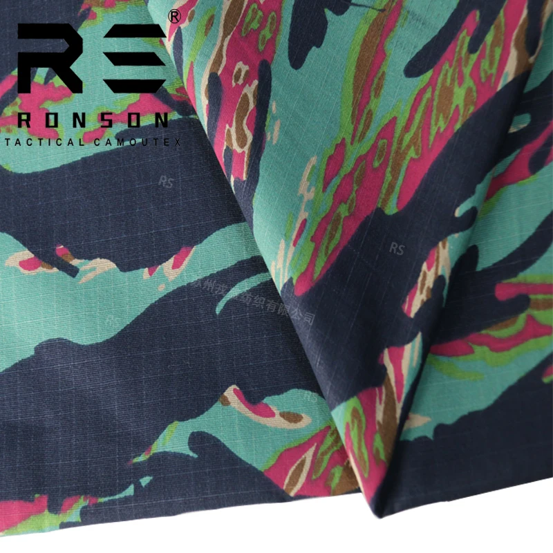 Tela táctica ripstop camuflaje Miami para uniforme militar - imagen 3