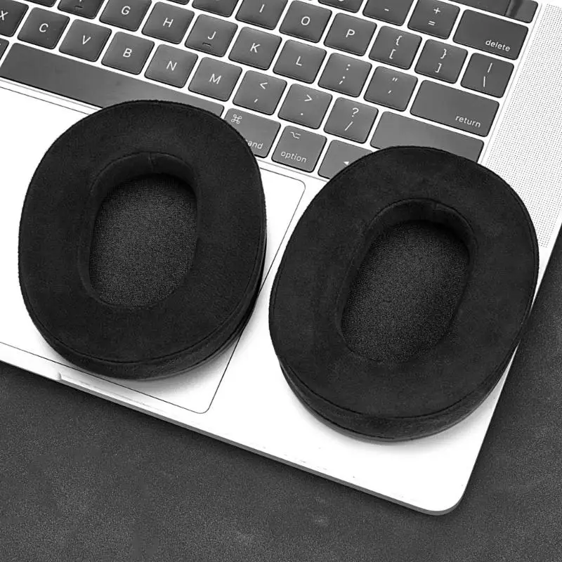 Almohadillas negras para auriculares de reemplazo – uso diario - imagen 4