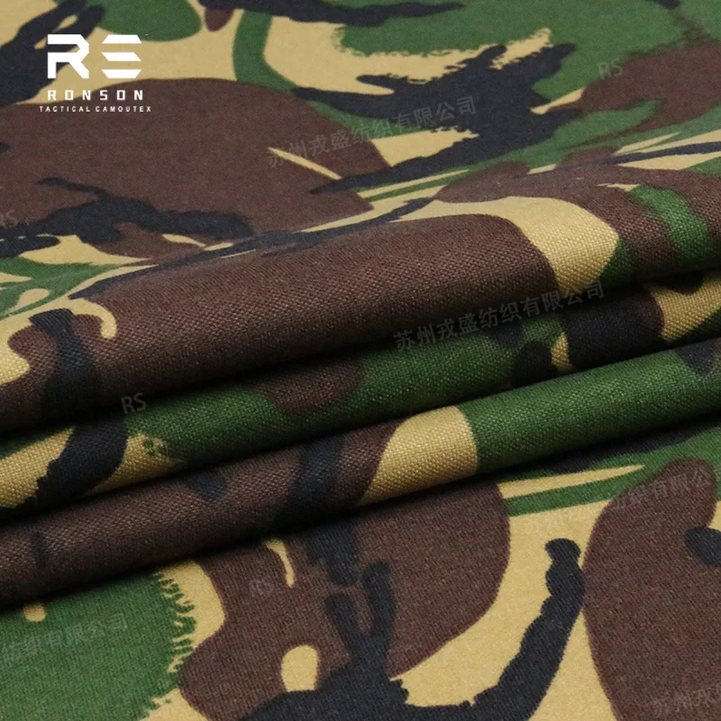 Tela camuflaje DPM británica Cordura 500D nailon PU impermeable - imagen 4