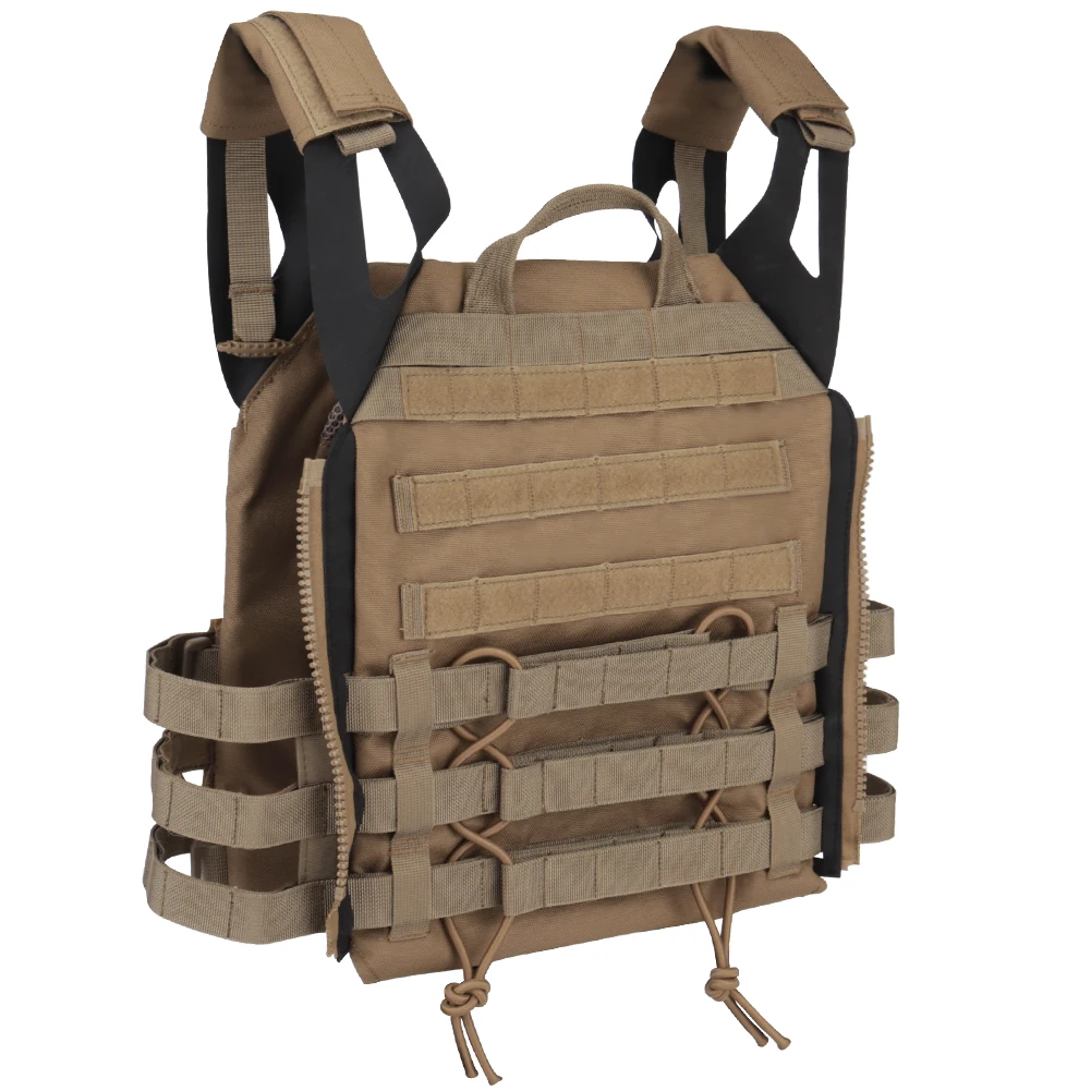 Chaleco táctico JPC expandible MOLLE para caza, aire libre y airsoft