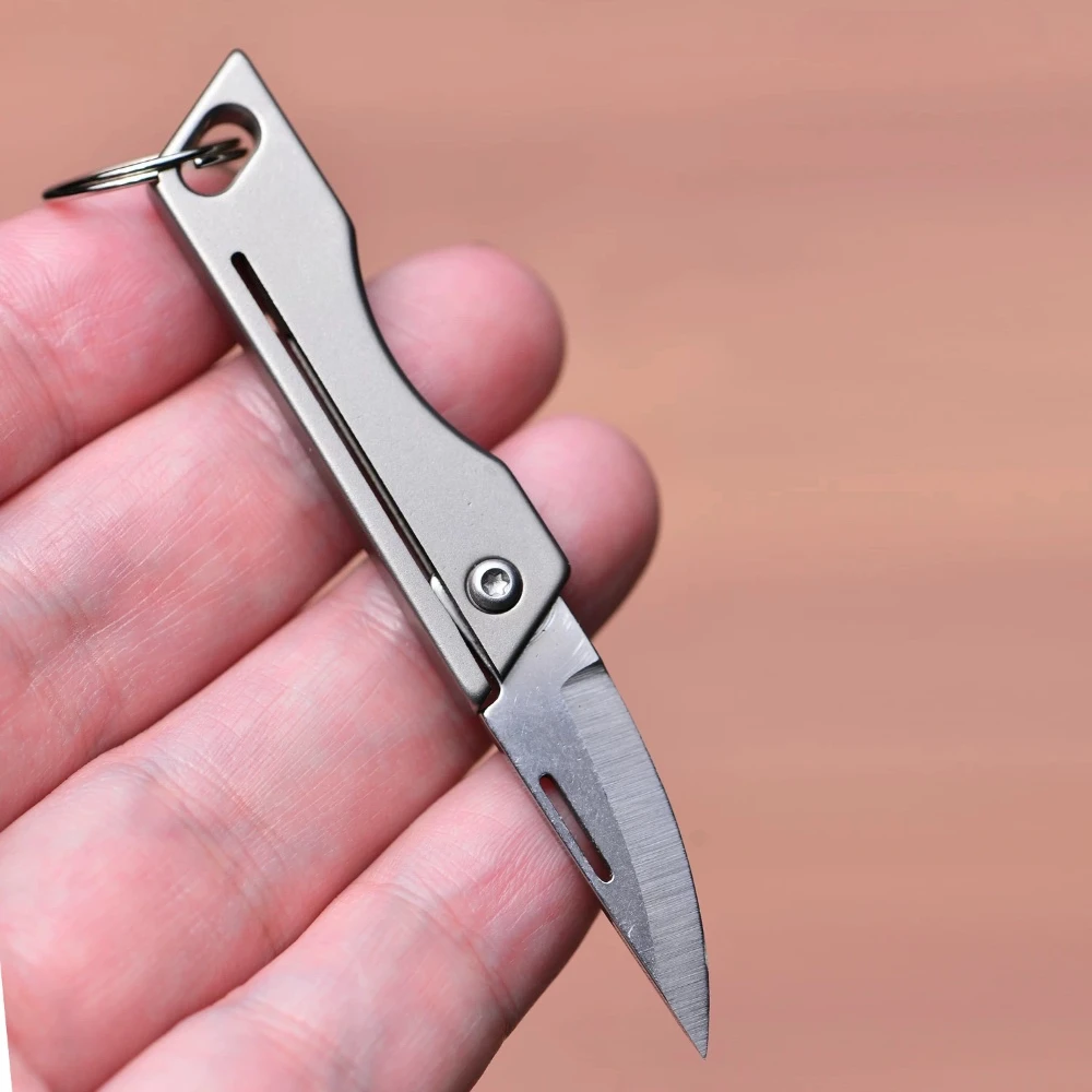 TC4 Navaja EDC plegable de titanio - imagen 4