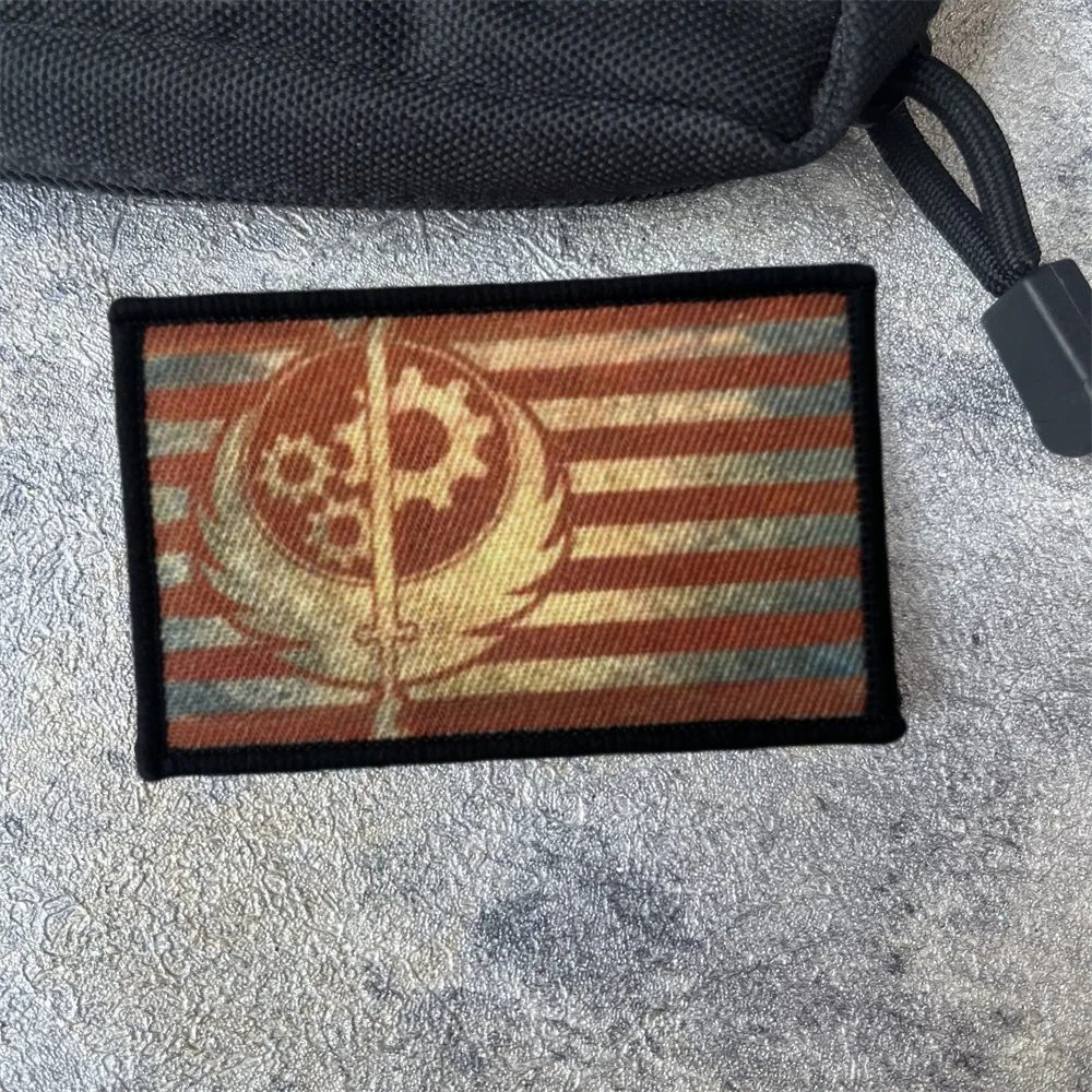 Parche Hermandad de Acero – Insignia táctica militar con velcro - imagen 2