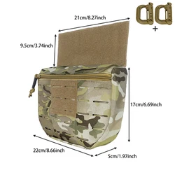 Bolsa MOLLE táctica multifuncional con Magic Sticky para accesorios