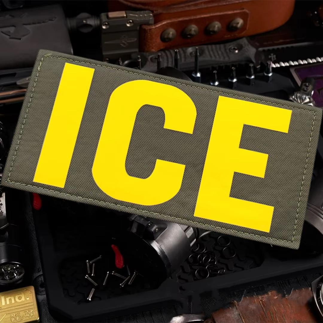 Parche táctico de hielo con velcro para mochila y ropa - imagen 3