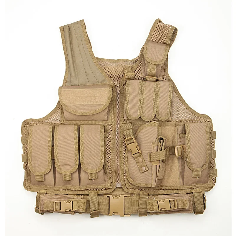Chaleco táctico SWAT Airsoft, protector ligero transpirable - imagen 2
