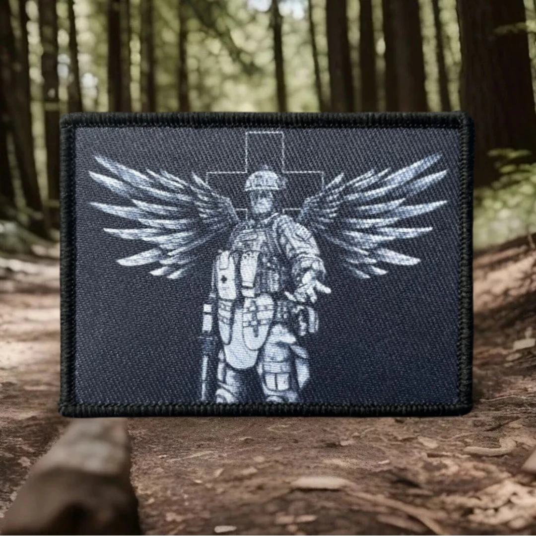 Parche moral Arcángel táctico MOLLE para mochila y ropa - imagen 4