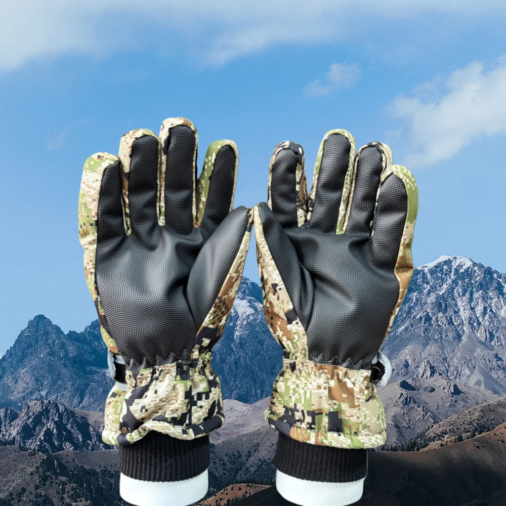 Guantes tácticos de invierno cálidos para trabajo aire libre - imagen 3